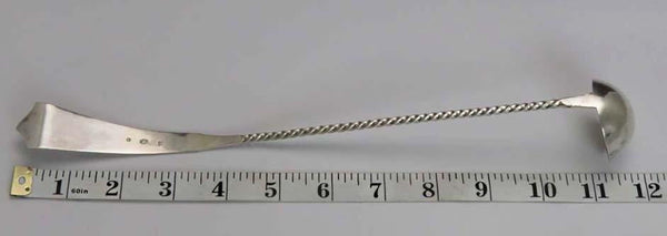1896 Antique Dutch 833 Silver Claret Ladle