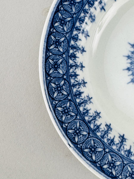 11 Royal Worcester Fruit Bowls Blue and White 1890 to 1902 Antique