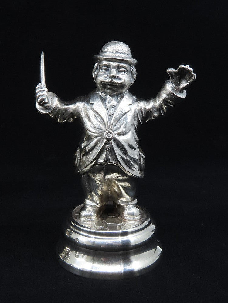 Charming VTG Spanish Silver 5pc Band Musician Figurines