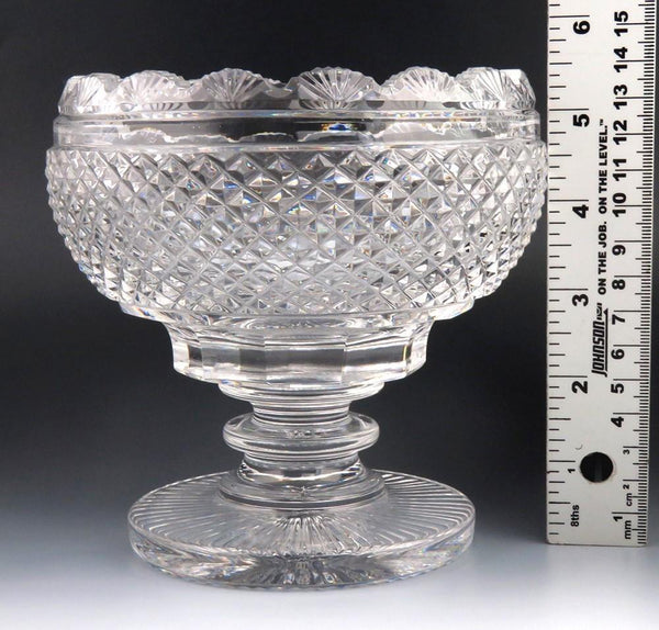Modern Waterford Cut Glass Decorative Raised Pedestal Bowl Dish