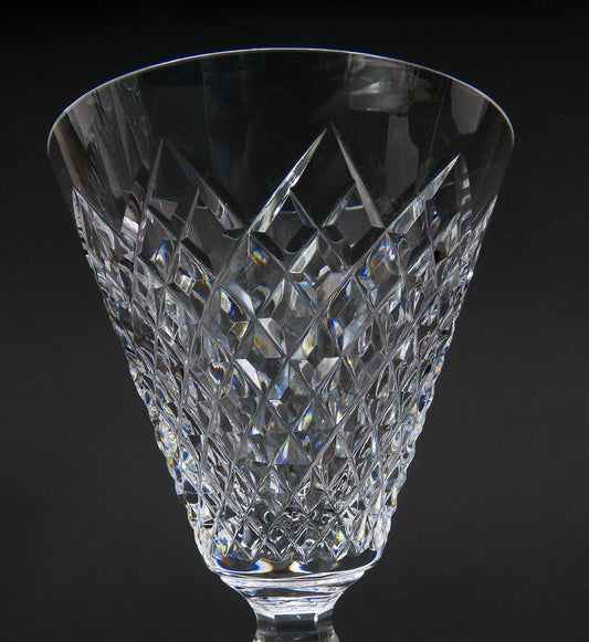 Stunning Set 6 Waterford Glasses Templemore Pattern Table Water Goblet 7in