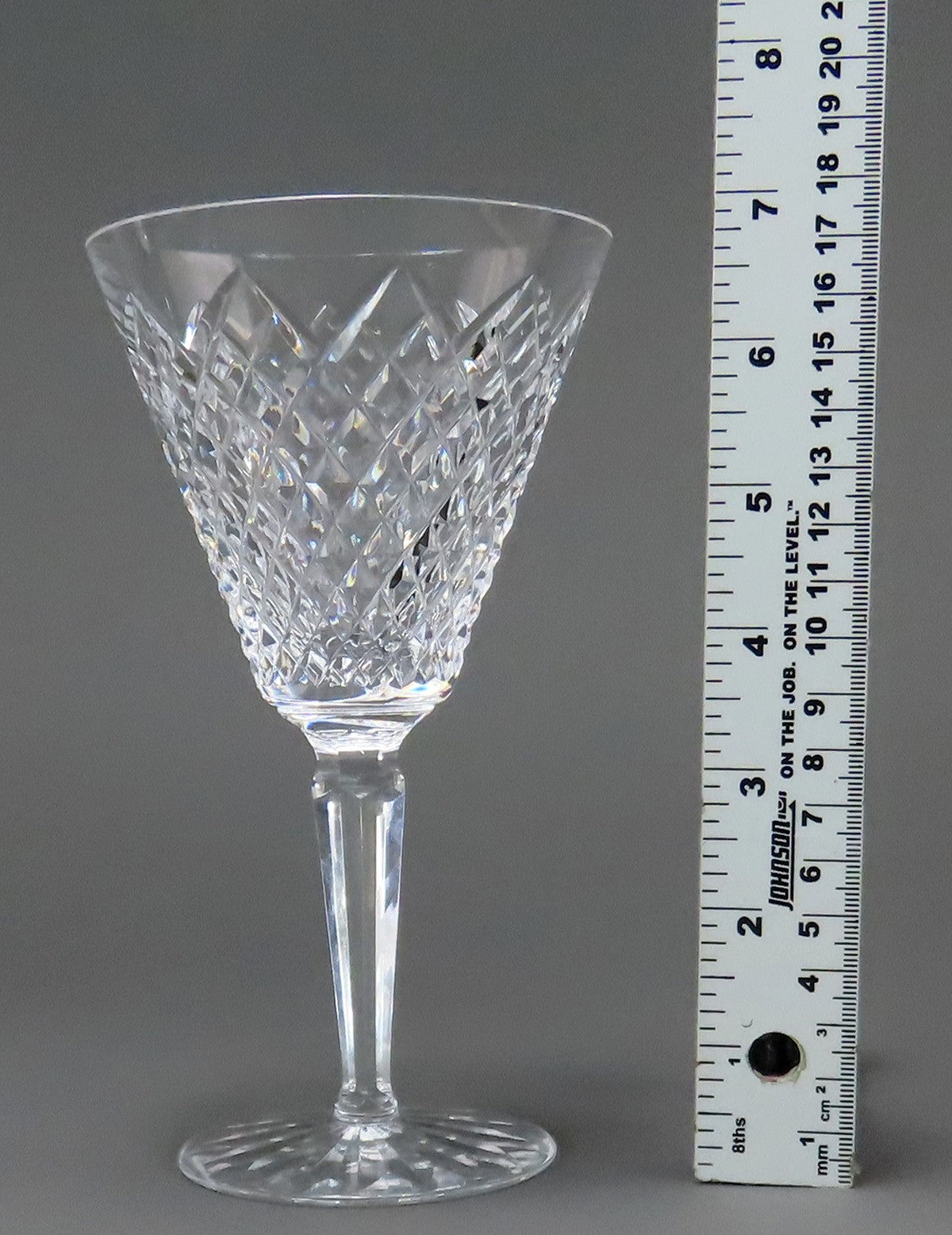 Stunning Set 6 Waterford Glasses Templemore Pattern Table Water Goblet 7in