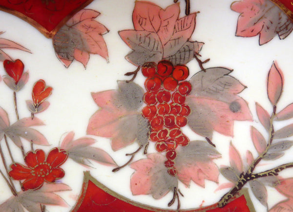 Beautiful B&D Japanese Style Porcelain Bowl w/ Birds Flowers