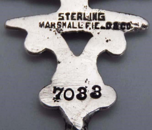 Late 1800's-Early 1900's Marshall Field & Co. Dutch Sterling Silver BonBon Spoon