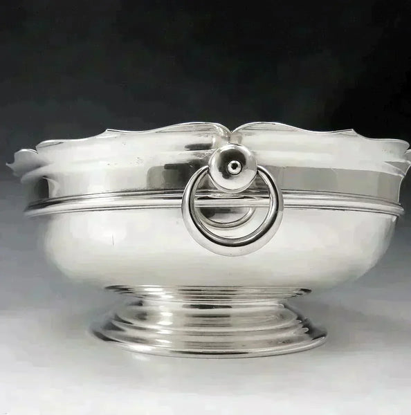 1927 Classic Gorham Sterling Silver Old Colony Double Handle Bowl