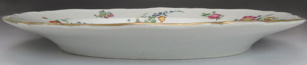 Wonderful 1850's-1870's Paris Porcelain Floral Tray or Platter