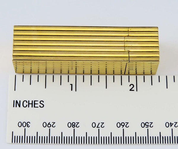 Rare VTG Tiffany Co 14k Yellow Gold Perfume Scent Vial Bottle Solid Gold