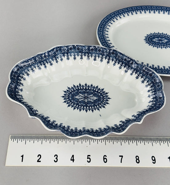 Antique 2 Royal Worcester Serving Pieces Platter and Bowl from 1890