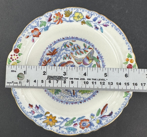 Great Set 12 c1920s Mason's Ironstone China Flying Bird 6.5" Dessert Fruit Bowls