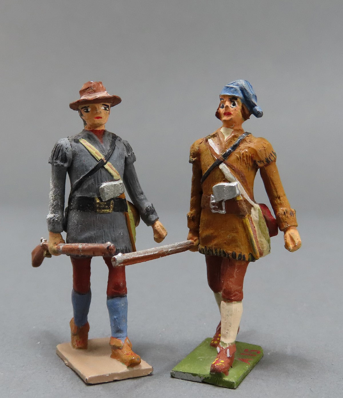 9 VTG Lead Soldiers American Civil War 4th Virginia Confederate Infantry