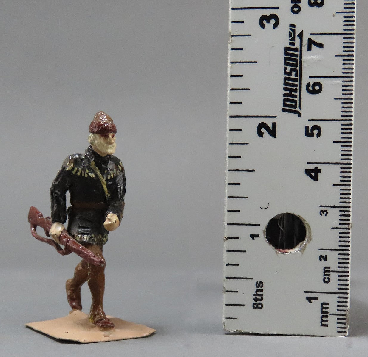 9 VTG Lead Soldiers American Civil War 4th Virginia Confederate Infantry