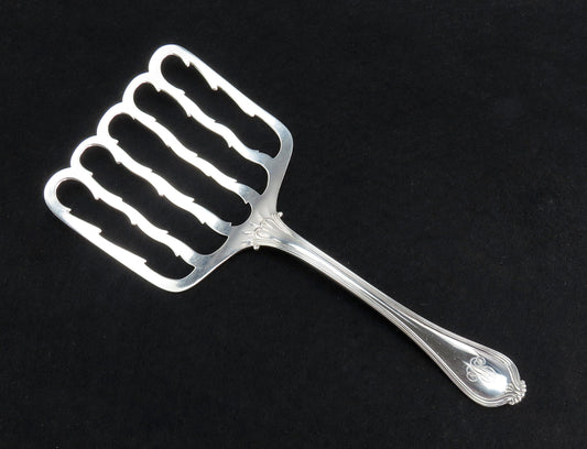 Rare Towle Paul Revere Sterling Silver Toast or Asparagus Server Pierced 9"