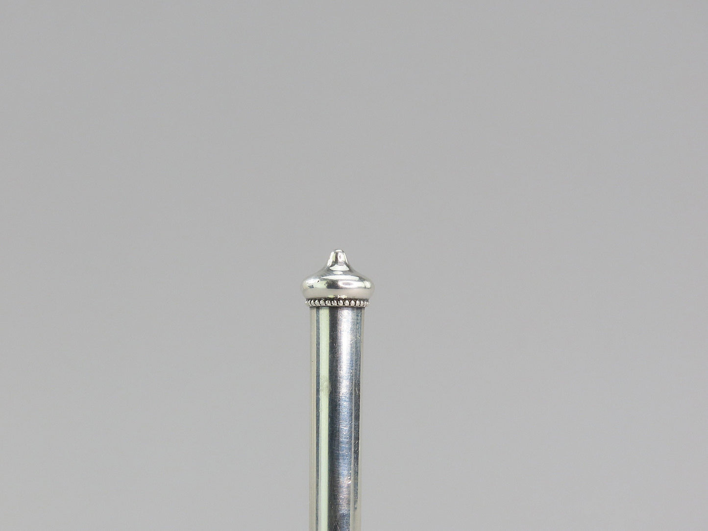 c1855 Lovely Old Gorham Silver Bell Floral Border 4 1/8" Tall