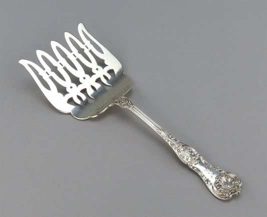 Handsome Gorham King George Sterling Silver Asparagus Server 9 3/8 in