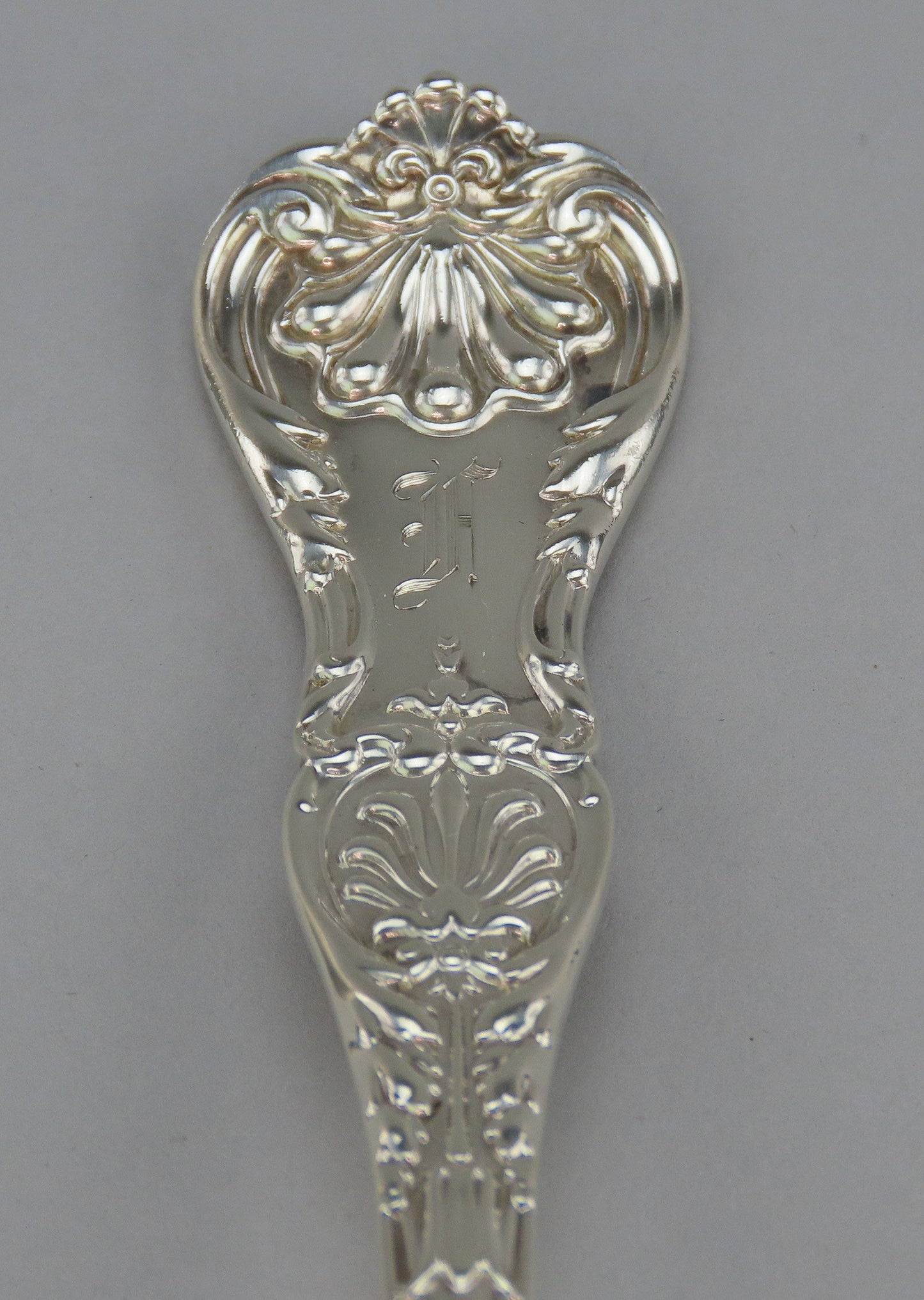 Handsome Gorham King George Sterling Silver Asparagus Server 9 3/8 in