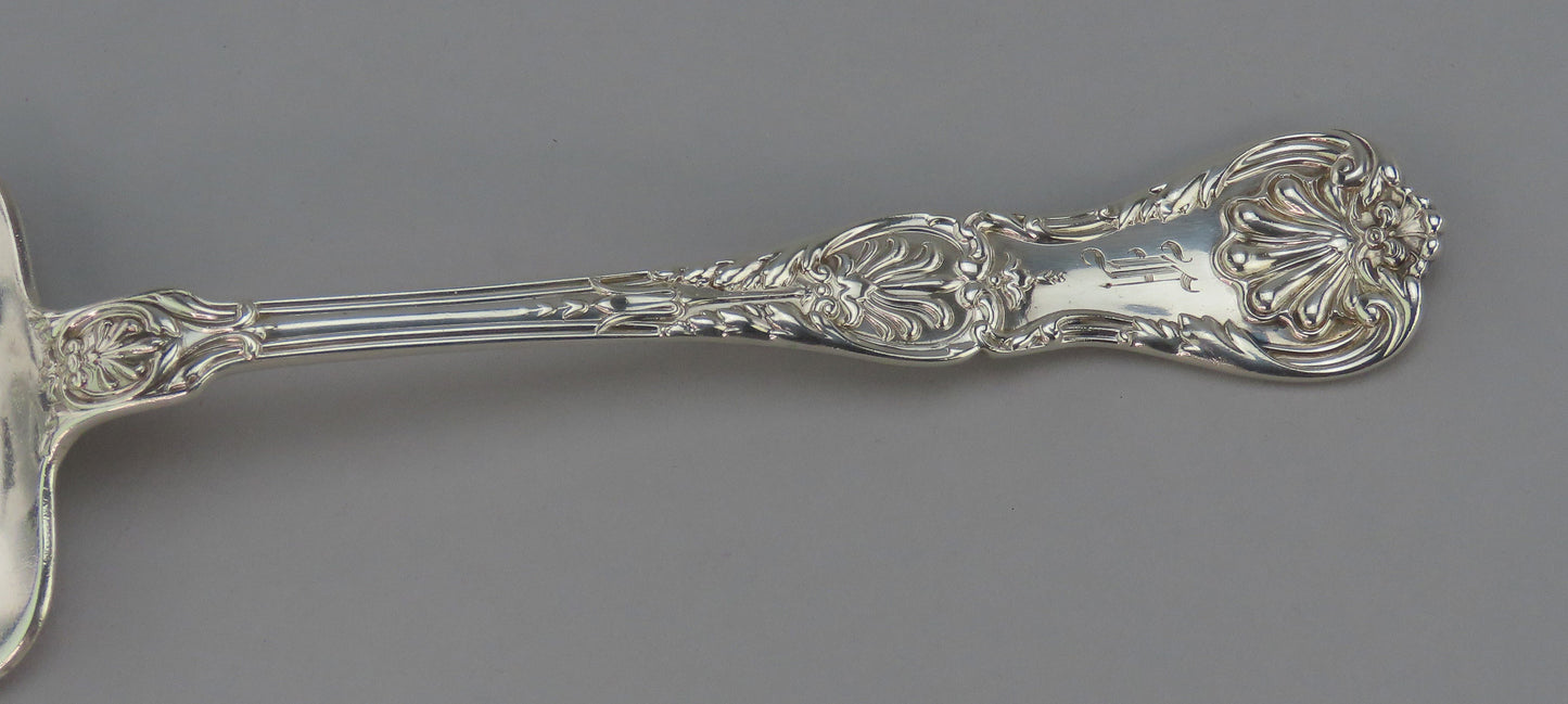 Handsome Gorham King George Sterling Silver Asparagus Server 9 3/8 in