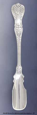 Heavy Gorham King George 1894 Sterling Silver Cheese Scoop 8 1/2"