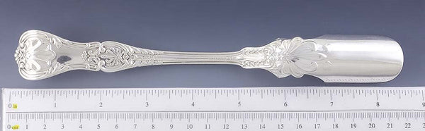 Heavy Gorham King George 1894 Sterling Silver Cheese Scoop 8 1/2"