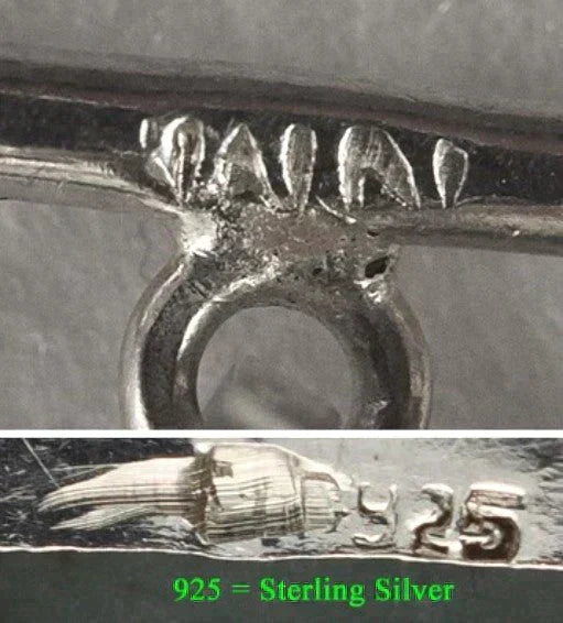 Fine Quality Green Quartz Stone Sterling Bracelet