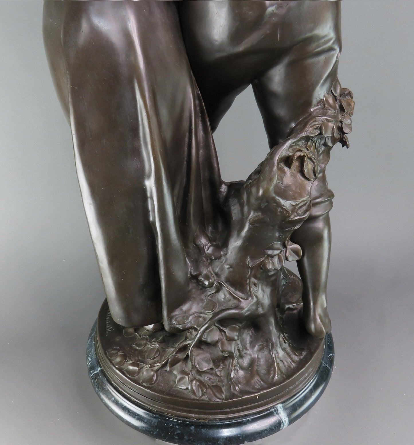 Luca Madrassi Italian French Bronze 30" Statue The Lovers d'Amoreaux PICKUP ONLY