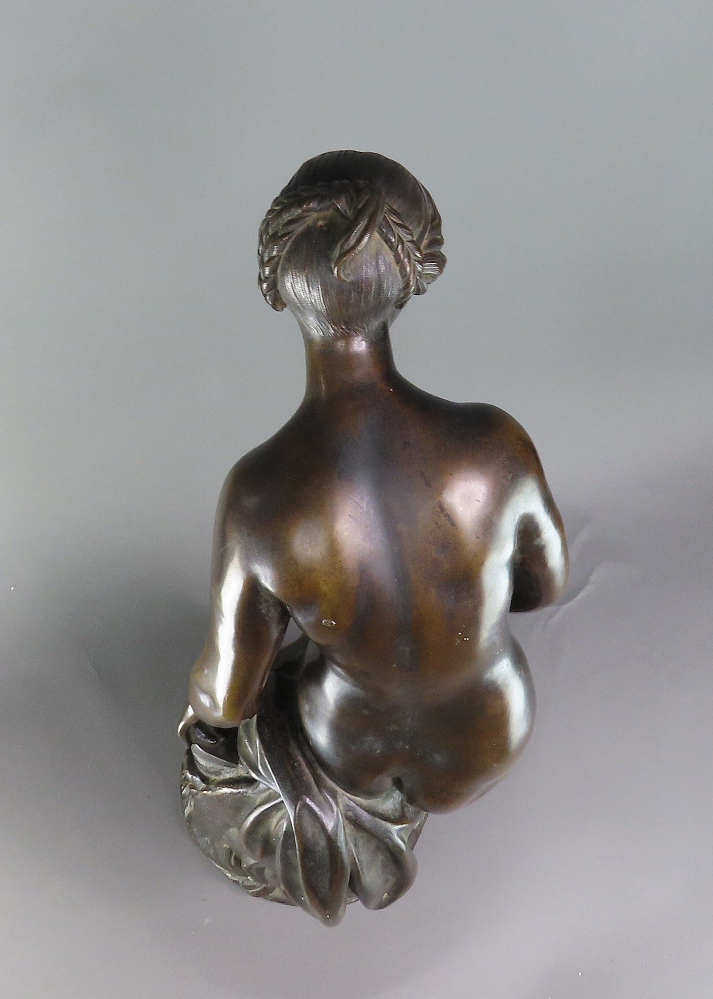 Superb French Bronze Nude Bathing Woman Nymph Statue a. Etienne Maurice Falconet