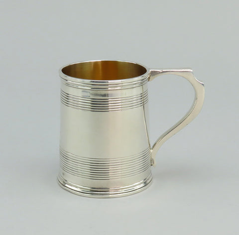 1790s Chinese Export Silver Classical Form Mug