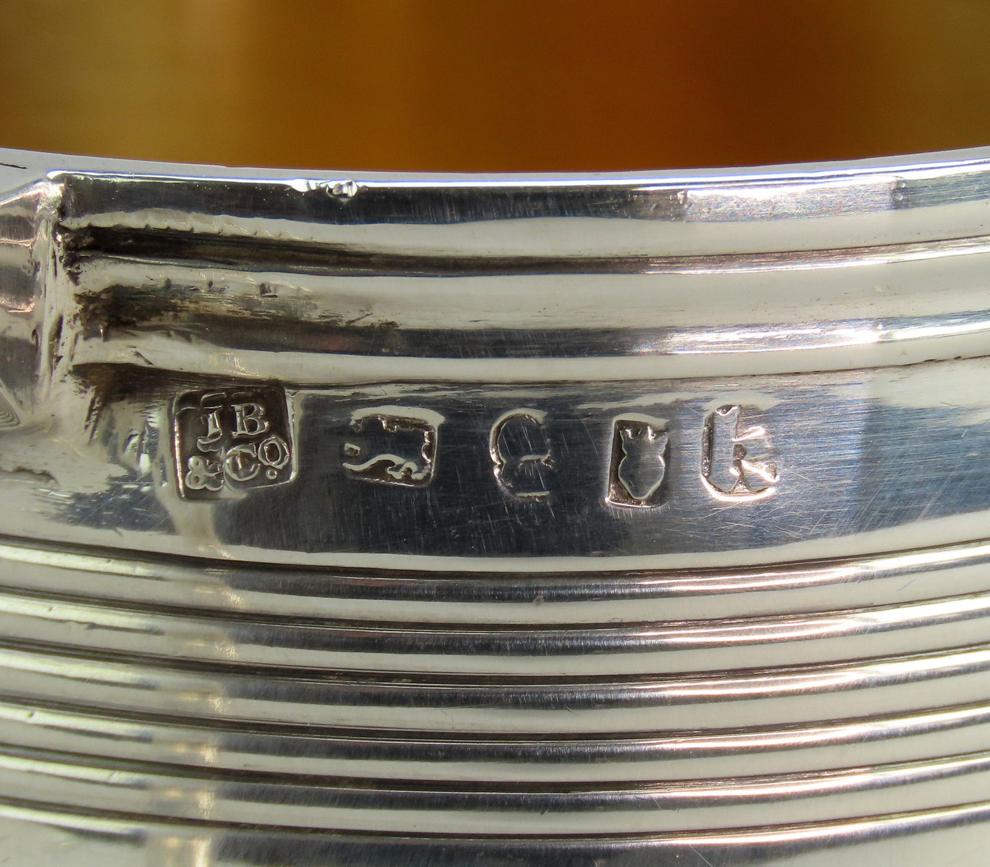1790s Chinese Export Silver Classical Form Mug