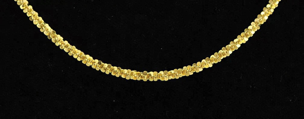 2 Sterling Silver Chains and Genuine Diamond Pendant Gold Washed Chain