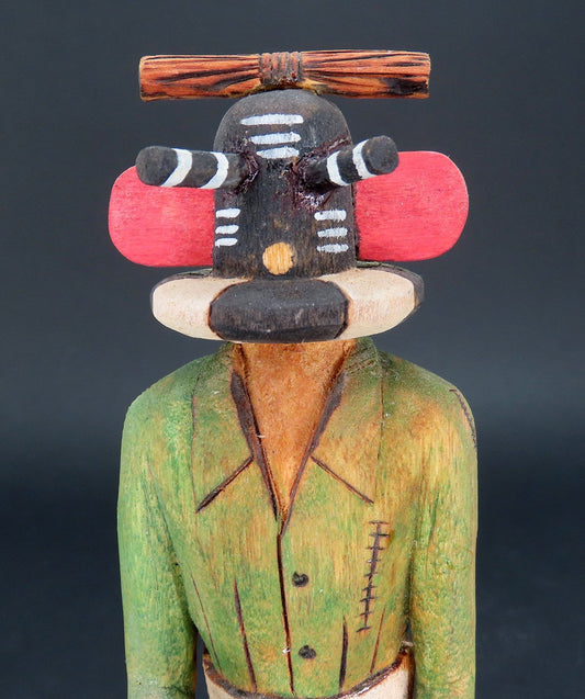 Hopi Katsina Kokpelli Hunched Back Flute Player Doll Rosaline Coin Maker