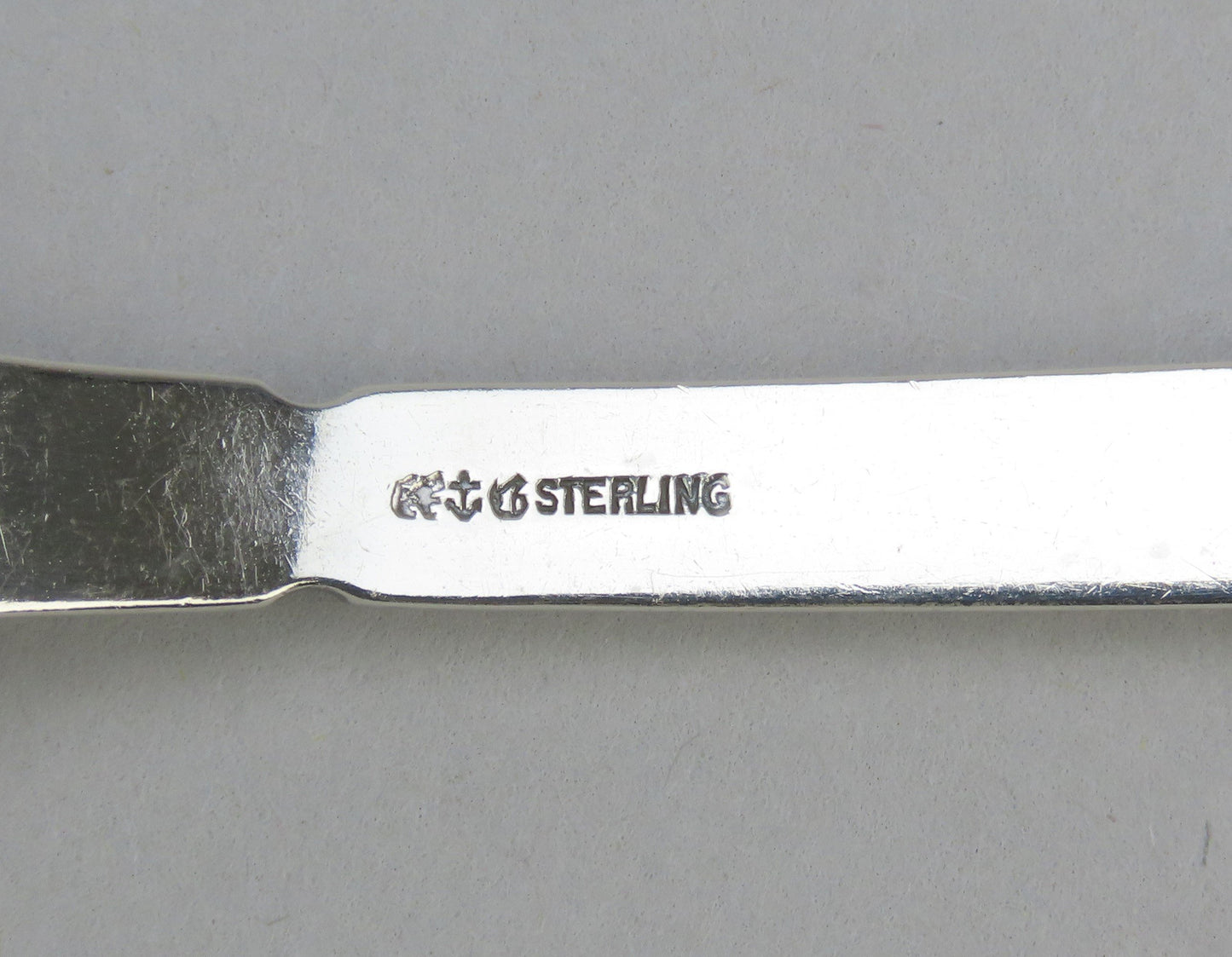 Pair Superb Antique Gorham Medallion Sterling Salad or Fish Forks