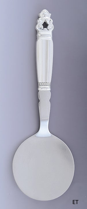 Georg Jensen Sterling Silver Acorn Croquette / Tomato / Egg Server 8"