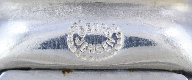 Georg Jensen Sterling Silver Acorn Croquette / Tomato / Egg Server 8"