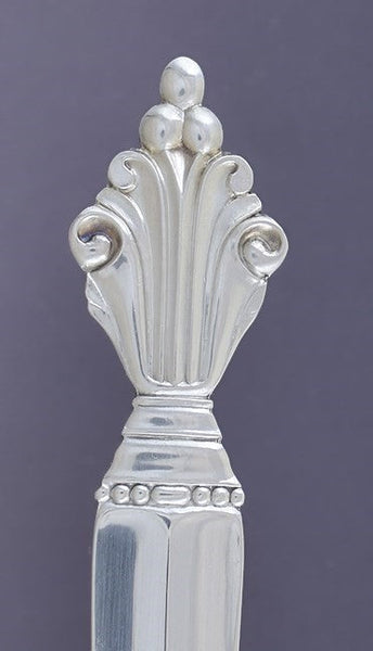 Fantastic Georg Jensen Sterling Silver Acanthus Pie Cake Pastry Server