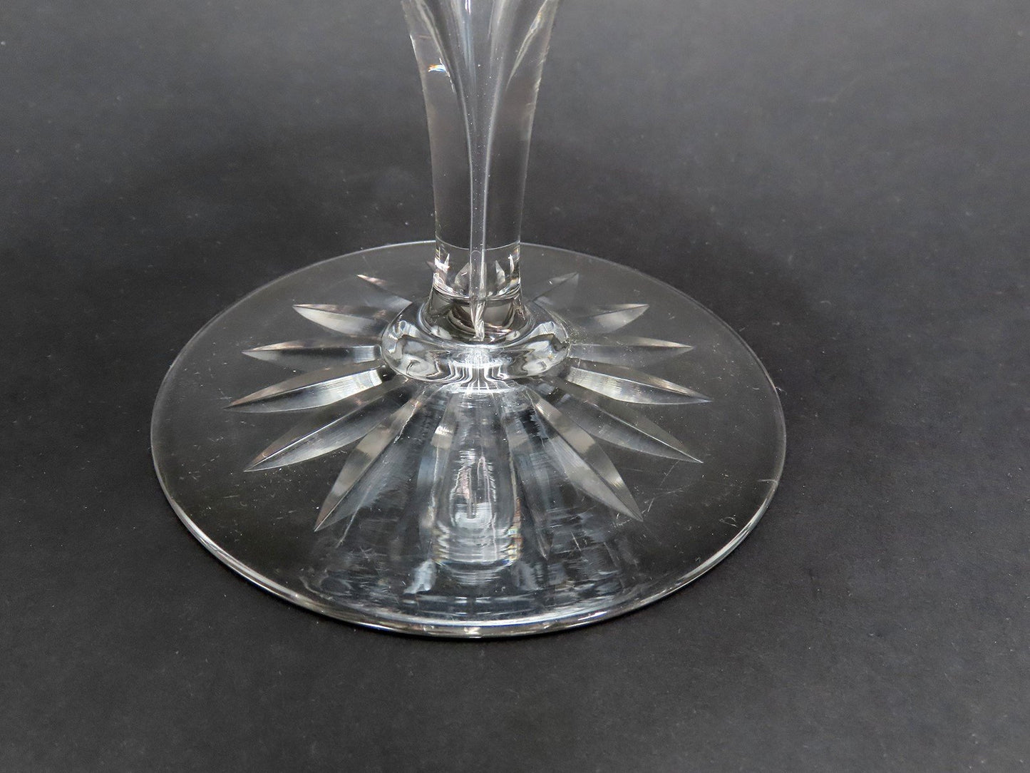 Fab Signed Sinclaire ABP Cut Glass Etched Floral Covered Compote Pedestal Bowl
