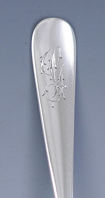 10 Fine Dominick & Haff Sterling Twist Pattern Coffee Spoons