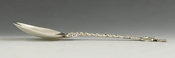 c1890 Antique Dutch/German Figural Twist Carousel Horse Spoon 7 1/2"