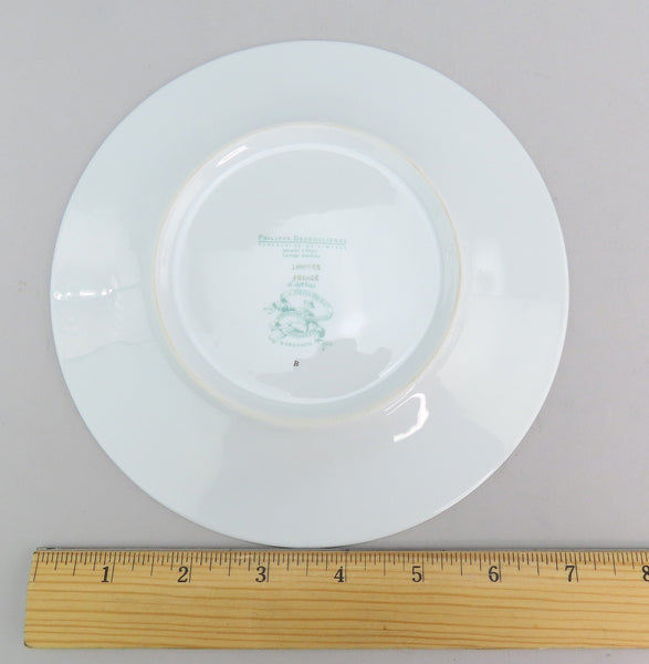Set 14 Deshoulieres Limoges French Chateau Bordeaux Vieillard Vineyard Plates