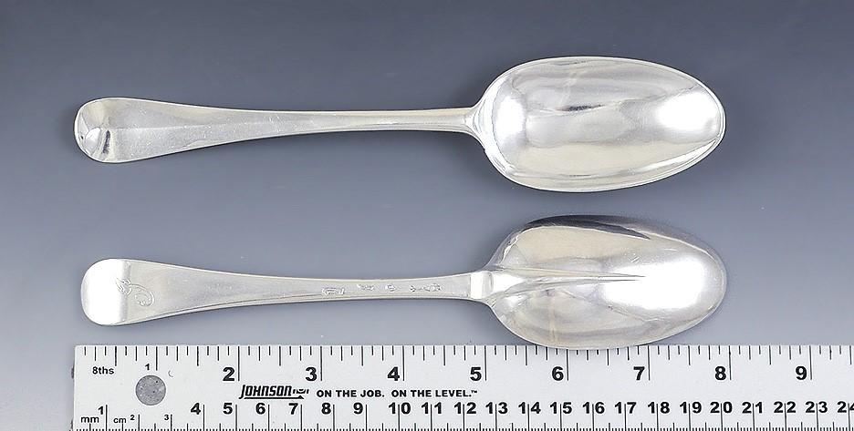 1705 Set 6 English Britannia Silver Queen Anne Spoons by Thomas Sadler