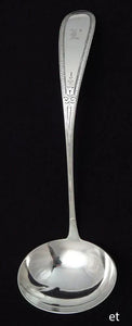 Late 19th Century Sterling Silver Bigelow Kennard & Co Soup/Punch Ladle