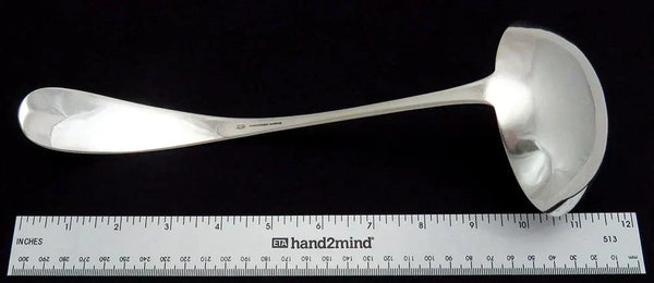 Late 19th Century Sterling Silver Bigelow Kennard & Co Soup/Punch Ladle