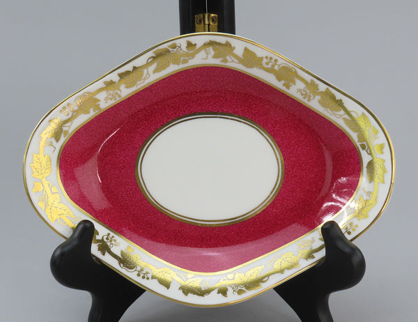 Mixed Wedgwood Whitehall W3994 Powder Ruby Demitasse Underplate Cream Soup Bowl