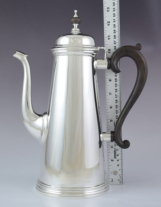 Impressive Tiffany & Co Sterling Silver Lighthouse Teapot / Coffee Pot M Mono
