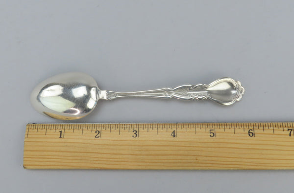 Collectible Unger Bros Sterling Silver Art Nouveau Love's Dream c1904 Teaspoon