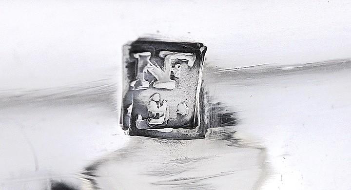 Antique 1848 Dutch Silver Covered Dish Sugar Pedestal Bowl 19th Century