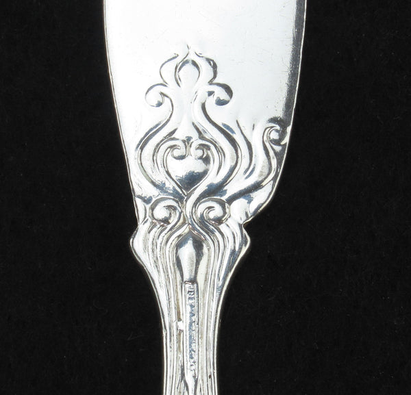 Rare Tiffany Co Sterling Silver Broomcorn Broom Corn Butter Knife Solid Spreader