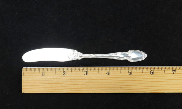 Rare Tiffany Co Sterling Silver Broomcorn Broom Corn Butter Knife Solid Spreader