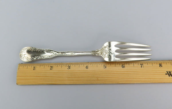 12 Fabulous Dominick Haff No10 pattern Sterling Silver Dinner Forks 7 3/4 Inches