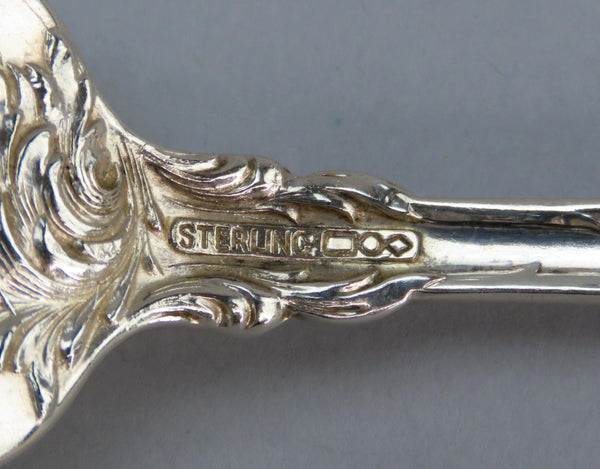 12 Fabulous Dominick Haff No10 pattern Sterling Silver Dinner Forks 7 3/4 Inches