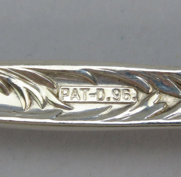 12 Fabulous Dominick Haff No10 pattern Sterling Silver Dinner Forks 7 3/4 Inches