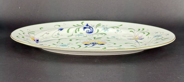 Coalport Pageant Pattern Oval Platter 15.25 x 11.5 Inches